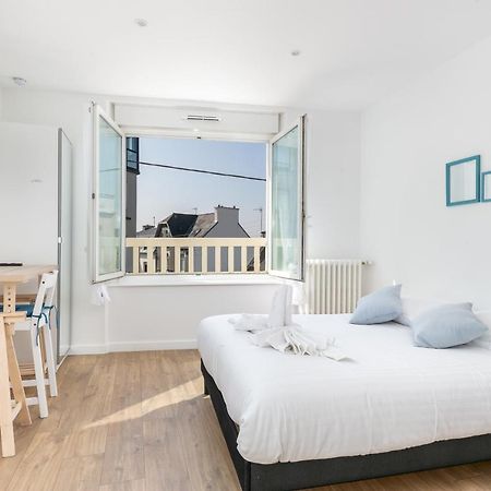 La Recouvrance: Spacious Room with Shared Living and Private Terrace Brest Exterior photo